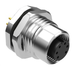 1 pcs : 54-00237 - CONN RCPT FMALE 6POS GOLD SOLDER