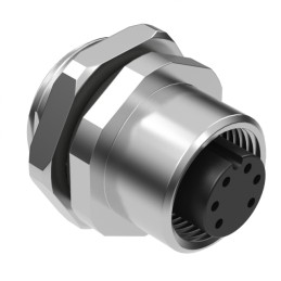 1 pcs : 54-00183 - CONN RCPT FMALE 6P GOLD SLDR CUP