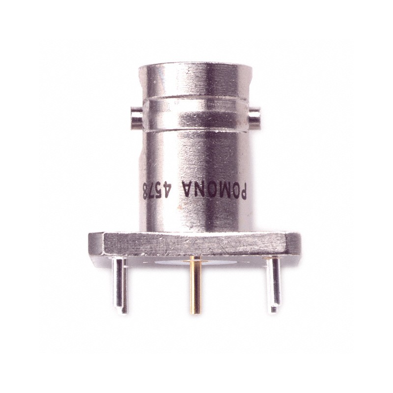 1 pcs : 4578 - CONN BNC JACK STR 50 OHM PCB