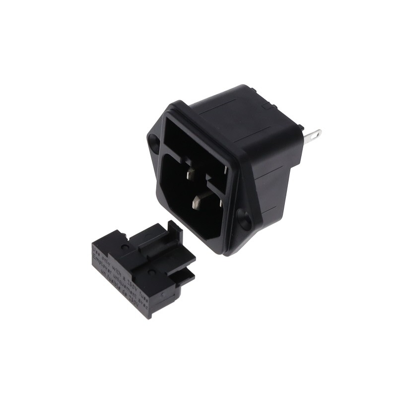 1 pcs : 4304.6010 - PWR ENT MOD RCPT IEC320-C14 PNL