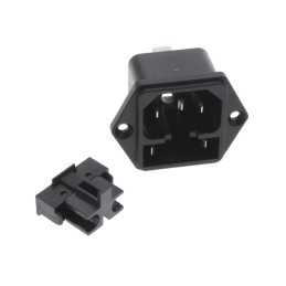 1 pcs : 4304.6020 - PWR ENT MOD RCPT IEC320-C14 PNL