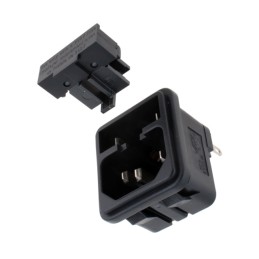 1 pcs : 4304.6029 - PWR ENT MOD RCPT IEC320-C14 PNL