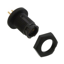 1 pcs : EN2P2F20P - CONN RCPT FMALE 2POS GOLD SOLDER