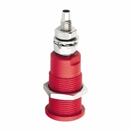1 pcs : BU-31607-2 - CONN BANANA JACK THRD RED