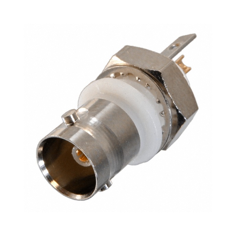 1 pcs : VBI1094A - CONN BNC JACK STR 50 OHM SOLDER