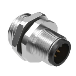 1 pcs : 54-00191 - CONN PLUG MALE 8P GOLD SLDR CUP