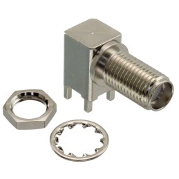 1 pcs : 0732512200 - CONN SMA JACK R/A 50 OHM PCB