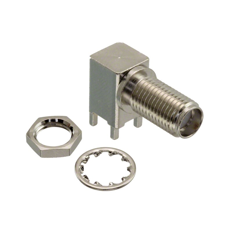 1 pcs : 0732512200 - CONN SMA JACK R/A 50 OHM PCB