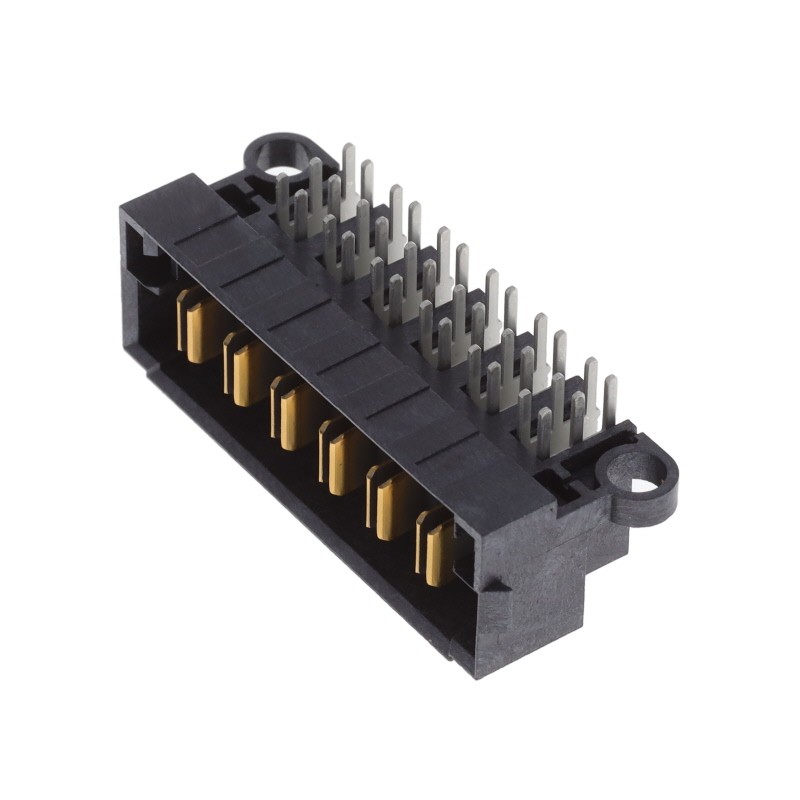 1 pcs : MPT-06-01-03-L-RA-SD - CONN HDR 6POS 5.00MM R/A SLDR