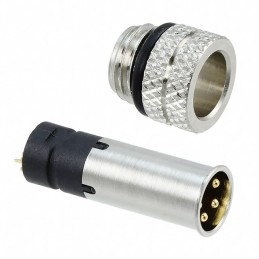 1 pcs : 854-004-103RLS4 - CONN RCPT MALE 4P GOLD SLDR CUP