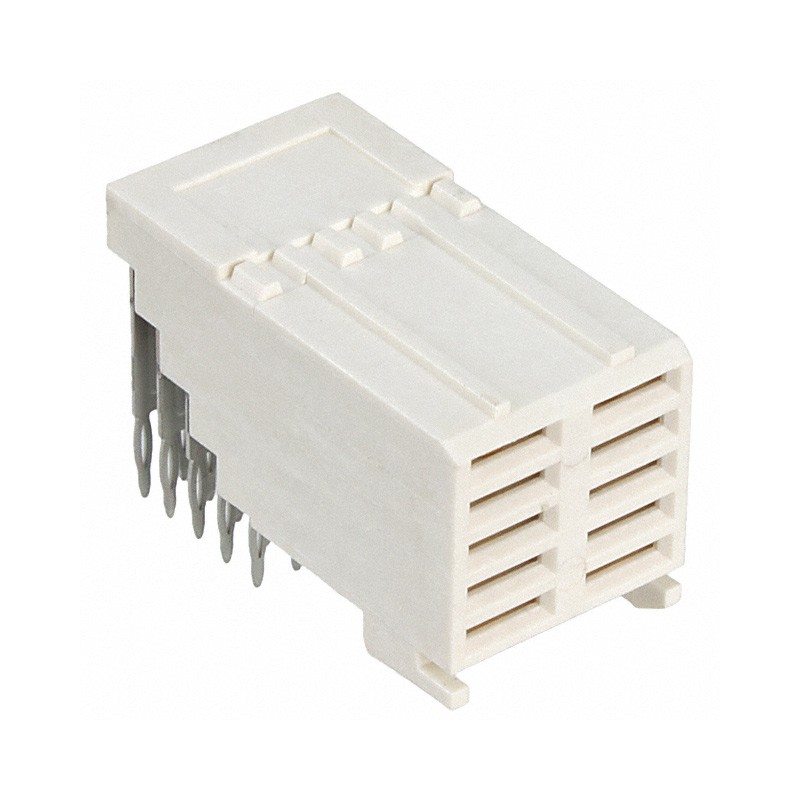 1 pcs : 5536649-1 - CONN RCPT FUTUREBUS 10P EDGE MNT