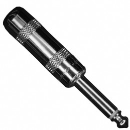 1 pcs : 280 - CONN PLUG MONO 6.35MM 2COND