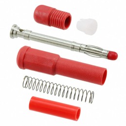 1 pcs : BU-P122505-2 - CONN BANANA PLUG SOLDER RED