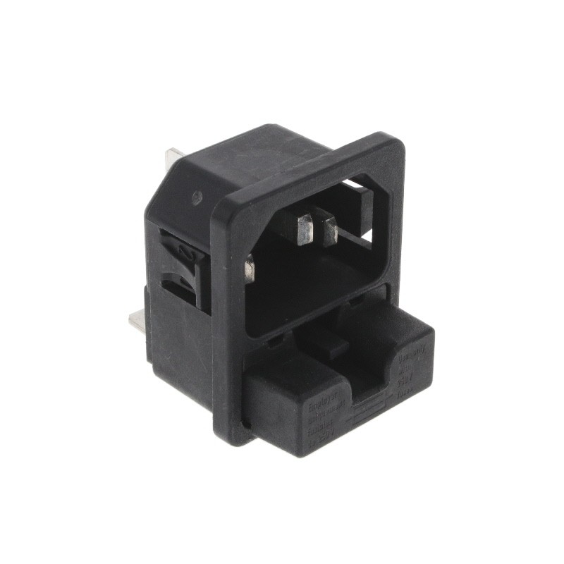 1 pcs : 6220.5220 - PWR ENT MOD RCPT IEC320-C14 PNL