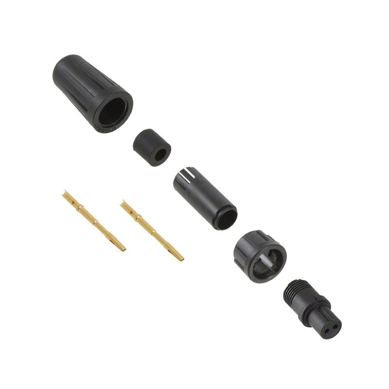 1 pcs : EN2C2F20G1 - CONN PLUG FMALE 2POS GOLD CRIMP