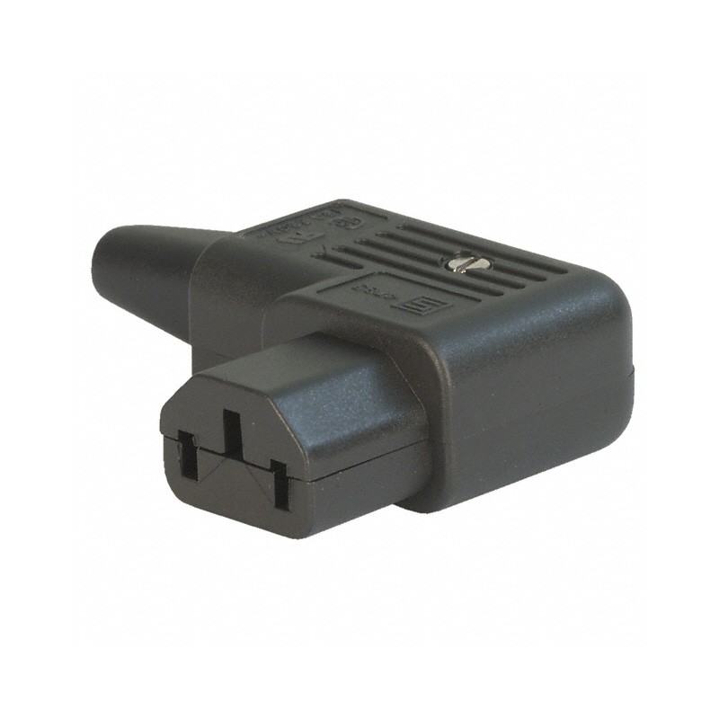 1 pcs : 4785.0000 - PWR ENT PLUG IEC320-C13 R/A SCRW