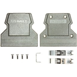 1 pcs - TE Connectivity III Series Zinc D Sub Backshell, 50 Way