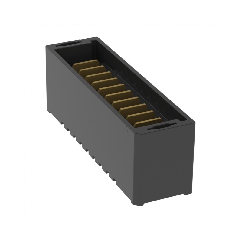 1 pcs : UMPT-10-06.5-L-V-S-TR - CONN HDR 10POS 2.00MM SMD SLDR