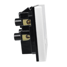 1 pcs : 741W-C/02 - SNAP-IN UK OUTLET RECEPTACLE, 13
