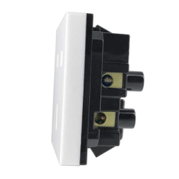 1 pcs : 741W-C/01 - SNAP-IN UK OUTLET RECEPTACLE, 13