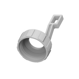 1 pcs : HD18-003 - CONN BACKSHELL SZ3 GRAY