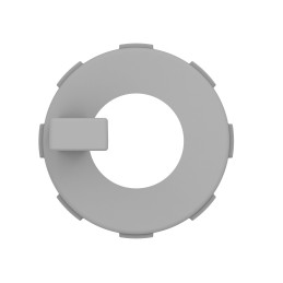 1 pcs : HD18-003 - CONN BACKSHELL SZ3 GRAY