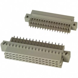 1 pcs : 650868-5 - CONN DIN RCPT 48POS PCB RA GOLD