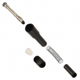 1 pcs : 122505A - CONN BANANA PLUG SLDRLESS BLACK