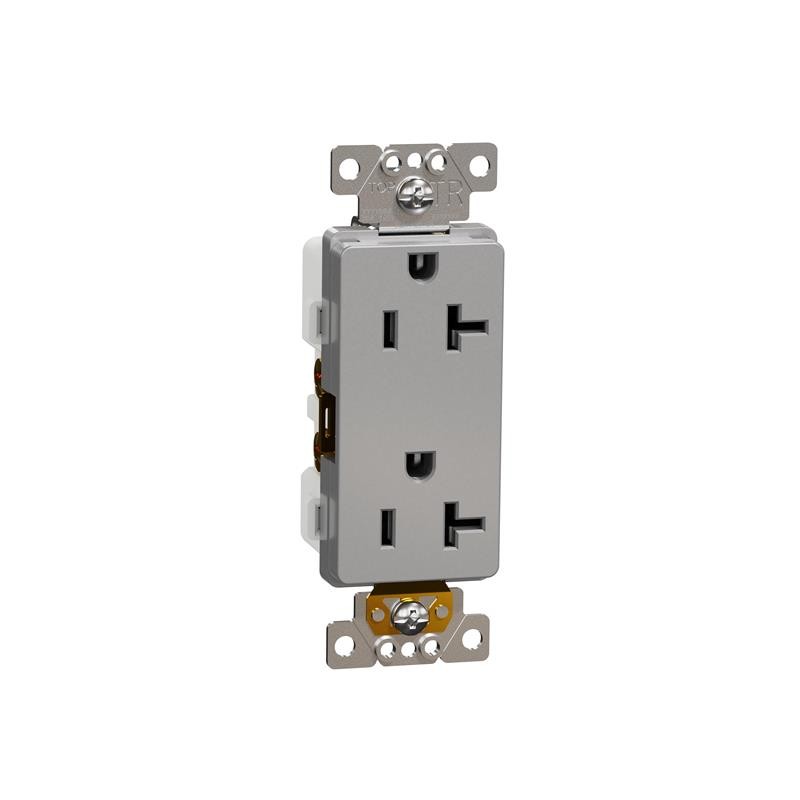 1 pcs : SQR44201GY - TR 20A RECEPTACLE COMM GY