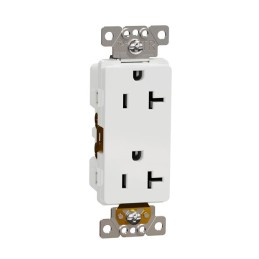 1 pcs : SQR44201WH - TR 20A RECEPTACLE COMM WH