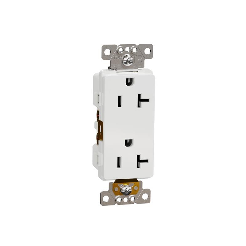 1 pcs : SQR44201WH - TR 20A RECEPTACLE COMM WH