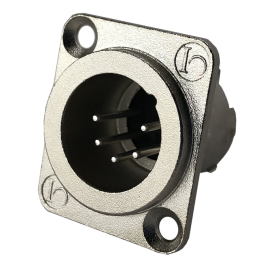 1 pcs : IO-XLR5-M-JLX - CONN RCPT MALE XLR 5P SOLDER CUP