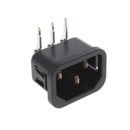 1 pcs : 6130.5615 - PWR ENT RCPT IEC320-C14 PNL SLDR