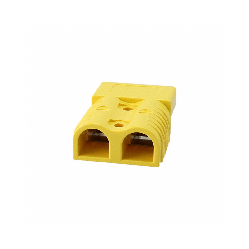 1 pcs : 1604037-1 - CONN HSG 2POS YELLOW