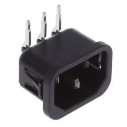 1 pcs : 6130.5610 - PWR ENT RCPT IEC320-C14 PNL SLDR