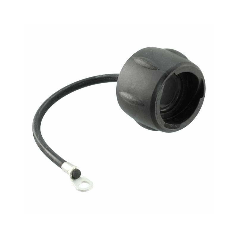 1 pcs : UTS12DCGE - CONN SEALING COVER 12 BLACK
