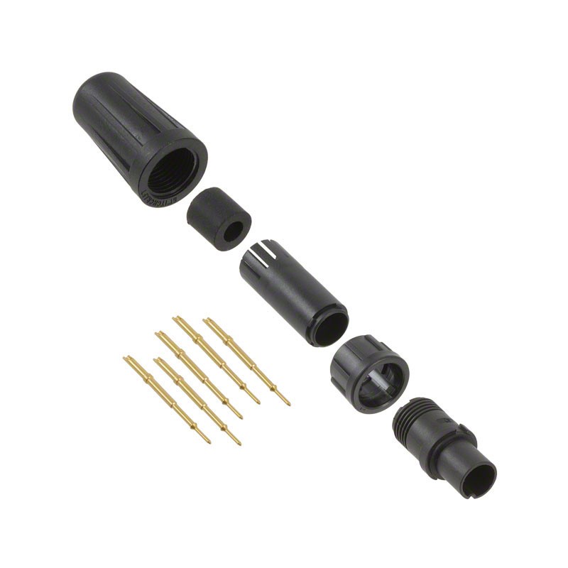 1 pcs : EN2C5M26G1 - CONN PLUG MALE 5POS GOLD CRIMP