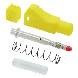 1 pcs : BU-3261410-4 - CONN BANANA PLUG SOLDER YELLOW
