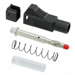 1 pcs : BU-3261410-0 - CONN BANANA PLUG SOLDER BLACK