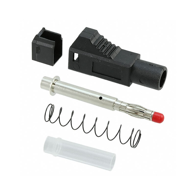 1 pcs : BU-3261410-0 - CONN BANANA PLUG SOLDER BLACK
