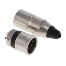 1 pcs : AAA4MZH - CONN RCPT MALE XLR 4P SOLDER CUP