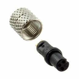 1 pcs : 850-003-203RLU1 - CONN PLUG FMALE 3P GOLD SLDR CUP