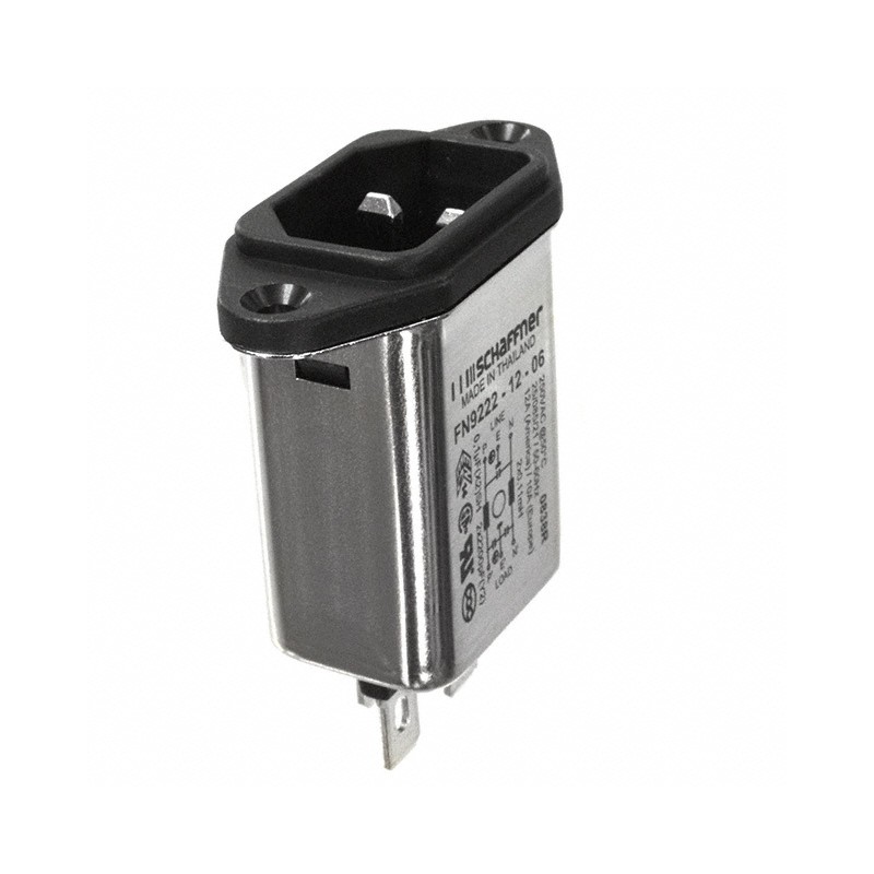 1 pcs : FN9222-12-06 - PWR ENT RCPT IEC320-C14 PANEL QC