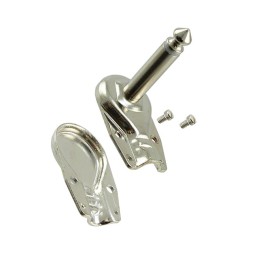 1 pcs : 228 - CONN PLUG MONO 6.35MM R/A 2COND