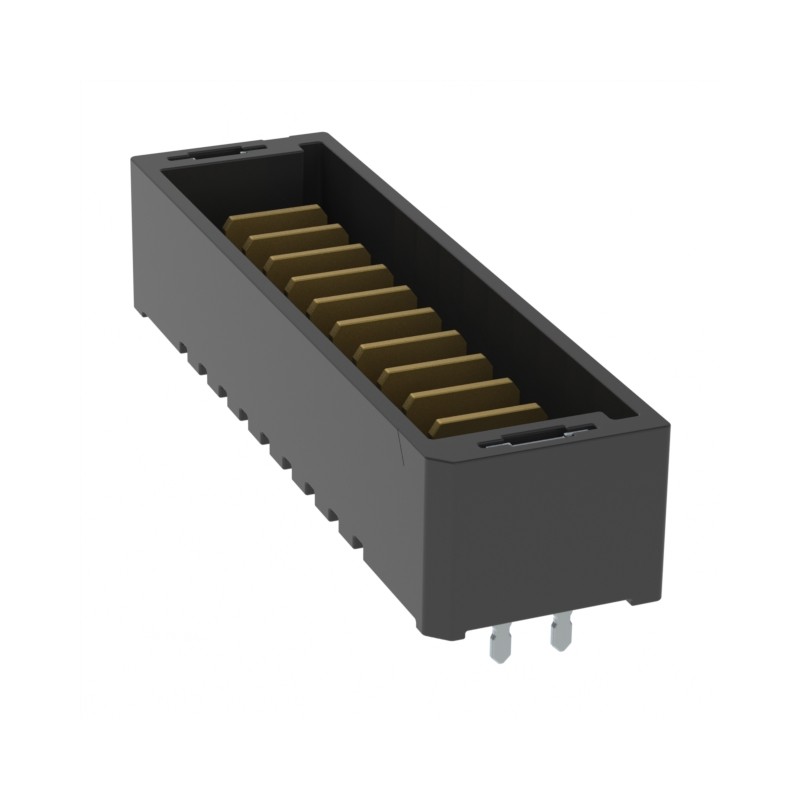 1 pcs : UMPT-10-02.5-L-V-S-W-TR - CONN HDR 10POS 2.00MM SMD SLDR