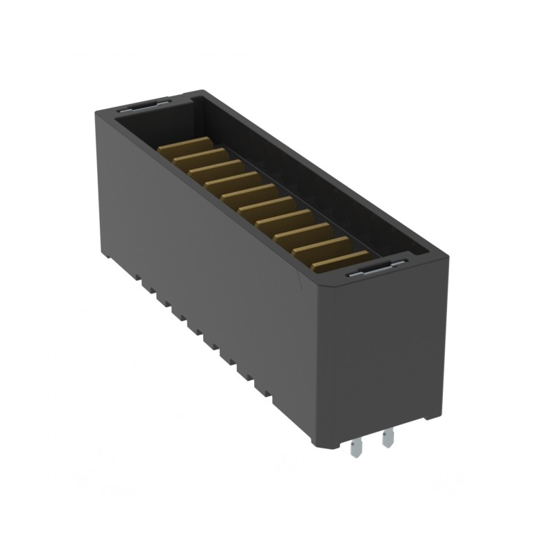 1 pcs : UMPT-10-06.5-L-V-S-W-TR - CONN HDR 10POS 2.00MM SMD SLDR