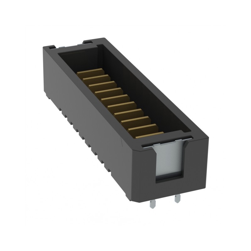 1 pcs : UMPT-10-02.5-L-V-S-W-M-TR - CONN HDR 10POS 2.00MM SMD SLDR