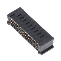 1 pcs : UMPS-10-07.5-L-V-S-W-TR - CONN RCPT 10POS 2.00MM SMD SLDR