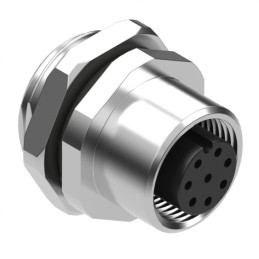 1 pcs : 54-00184 - CONN RCPT FMALE 8P GOLD SLDR CUP