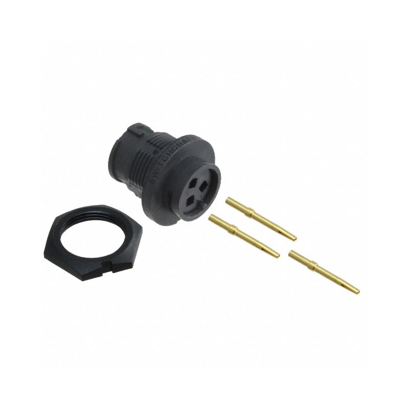 1 pcs : EN3P3FCX - CONN RCPT FMALE 3POS GOLD CRIMP